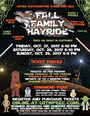 Fall Family Hayride 2017